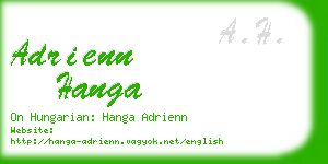 adrienn hanga business card